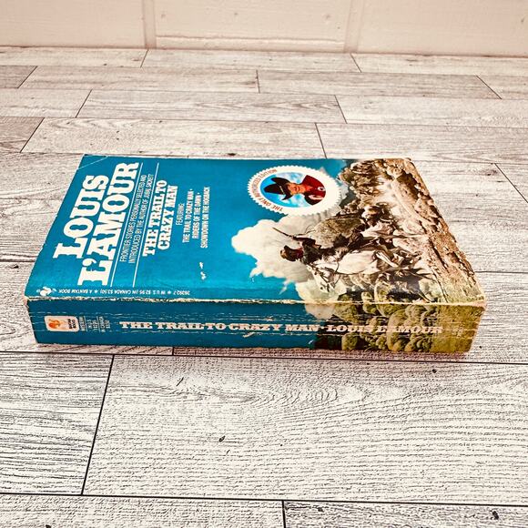 The Trail to Crazy Man Stories by Louis L'Amour (1986 Bantam Mass Market) PB - Picture 10 of 16